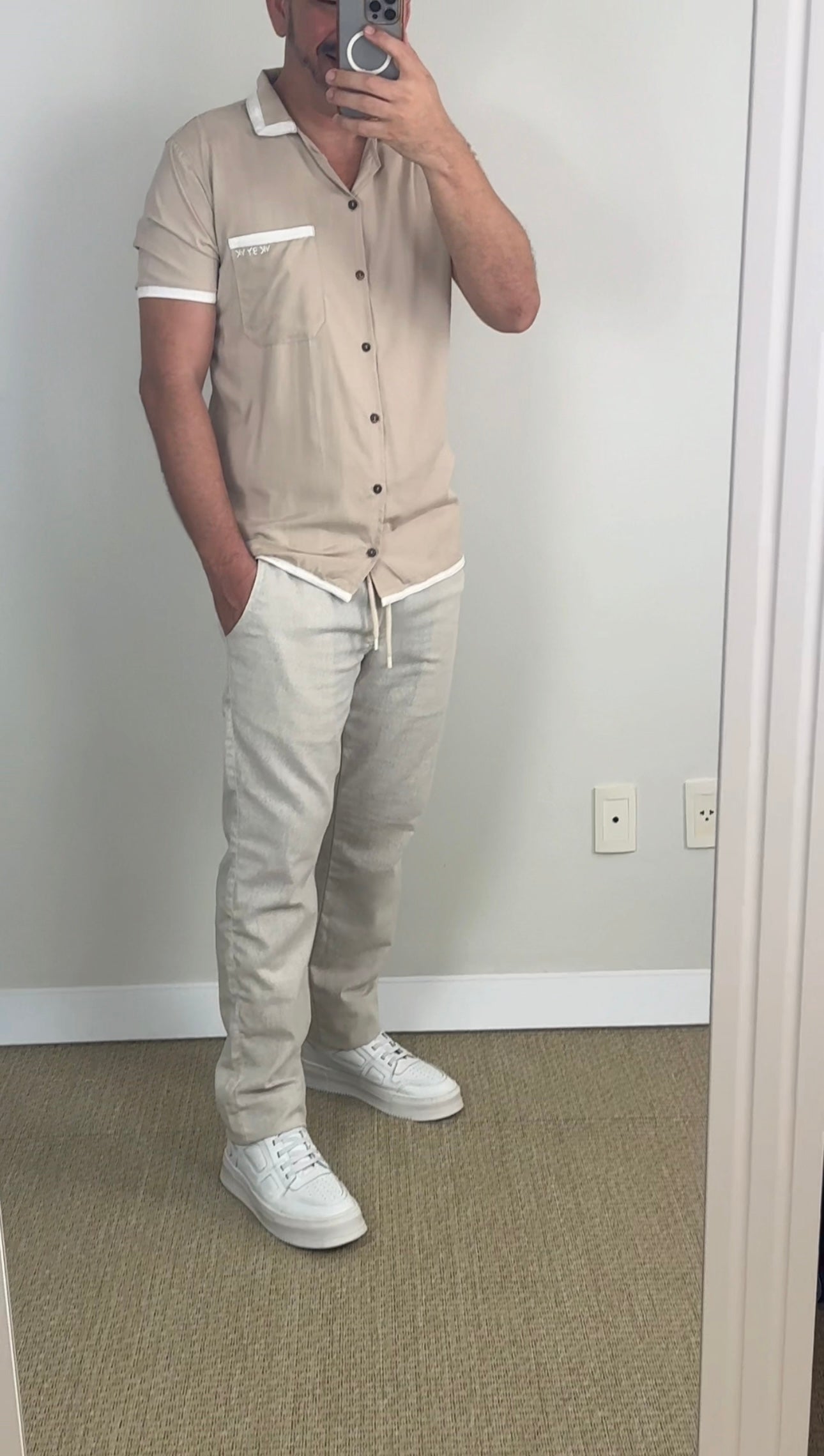 Camisa Manga Curta VK by VK Gola Cubana