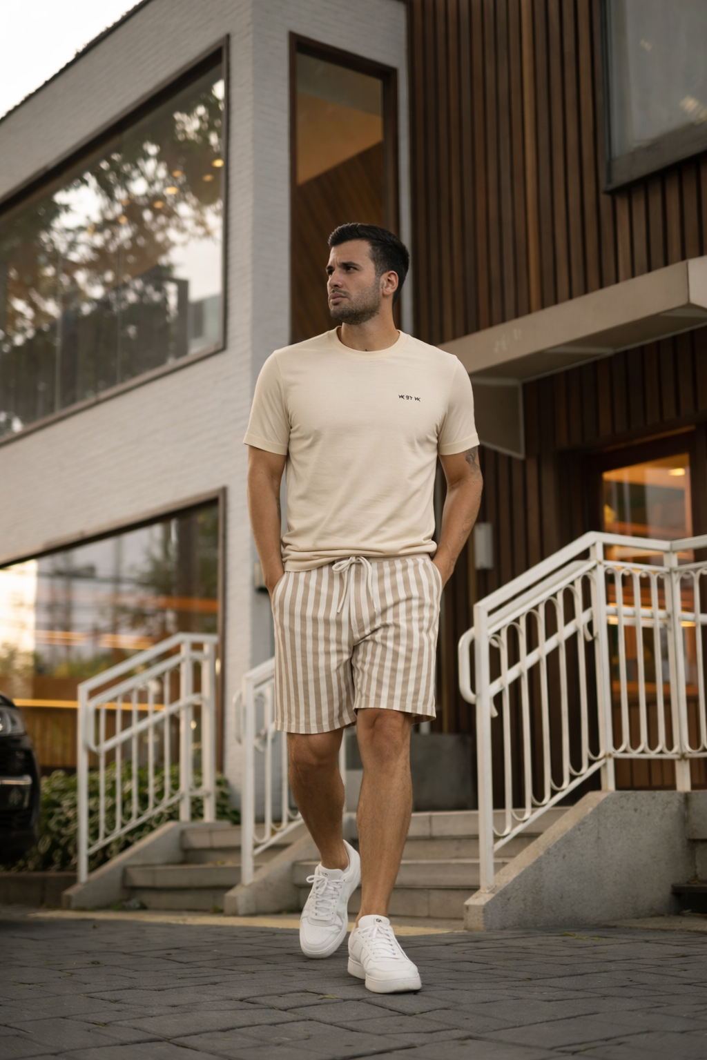 Bermuda VK by VK Confort Striped