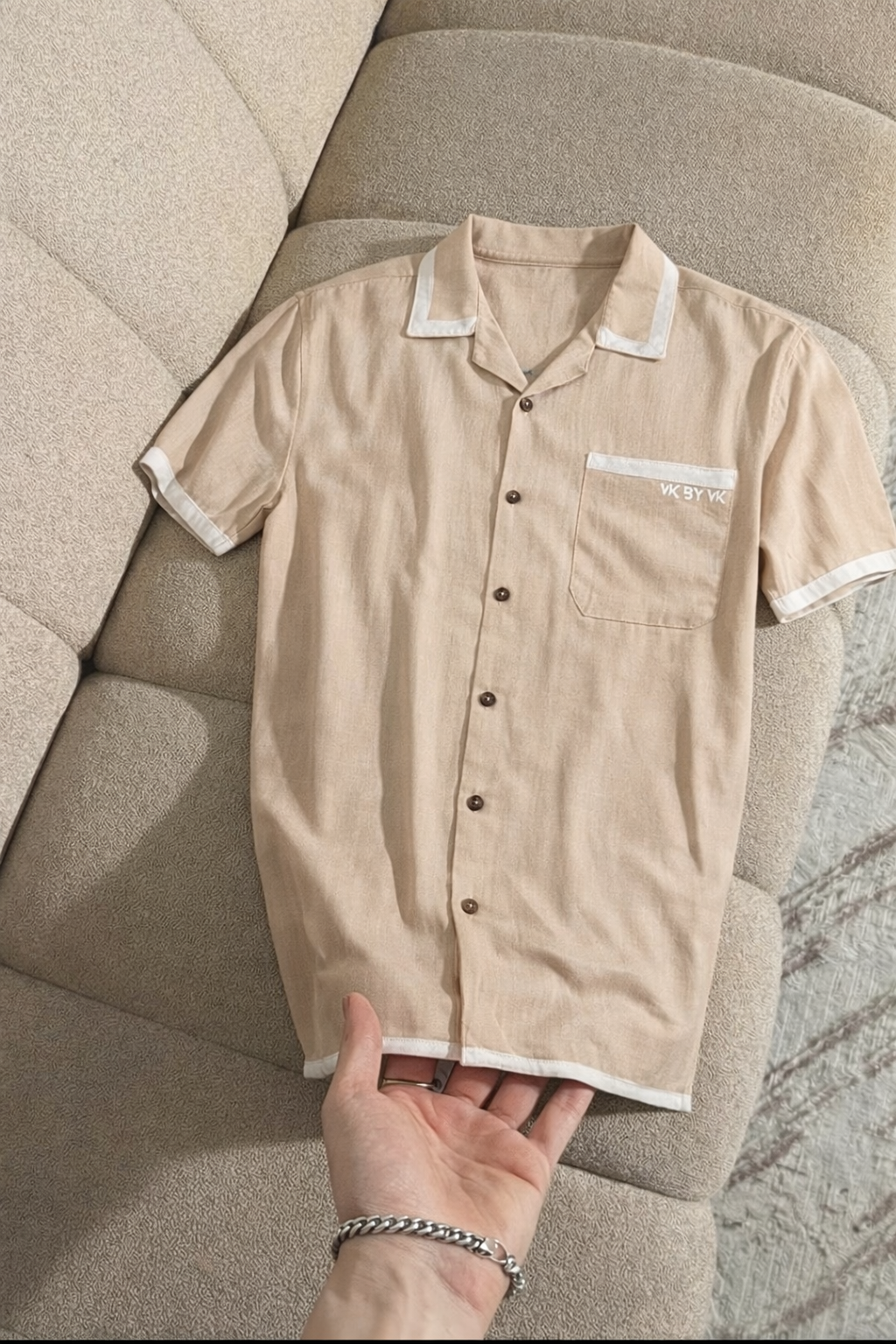 Camisa Manga Curta VK by VK Gola Cubana