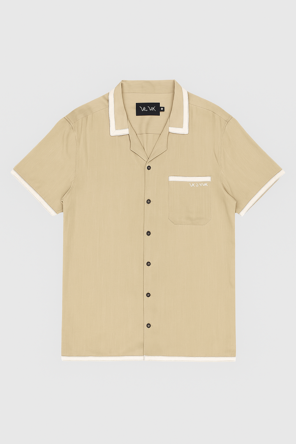 Camisa Manga Curta VK by VK Gola Cubana