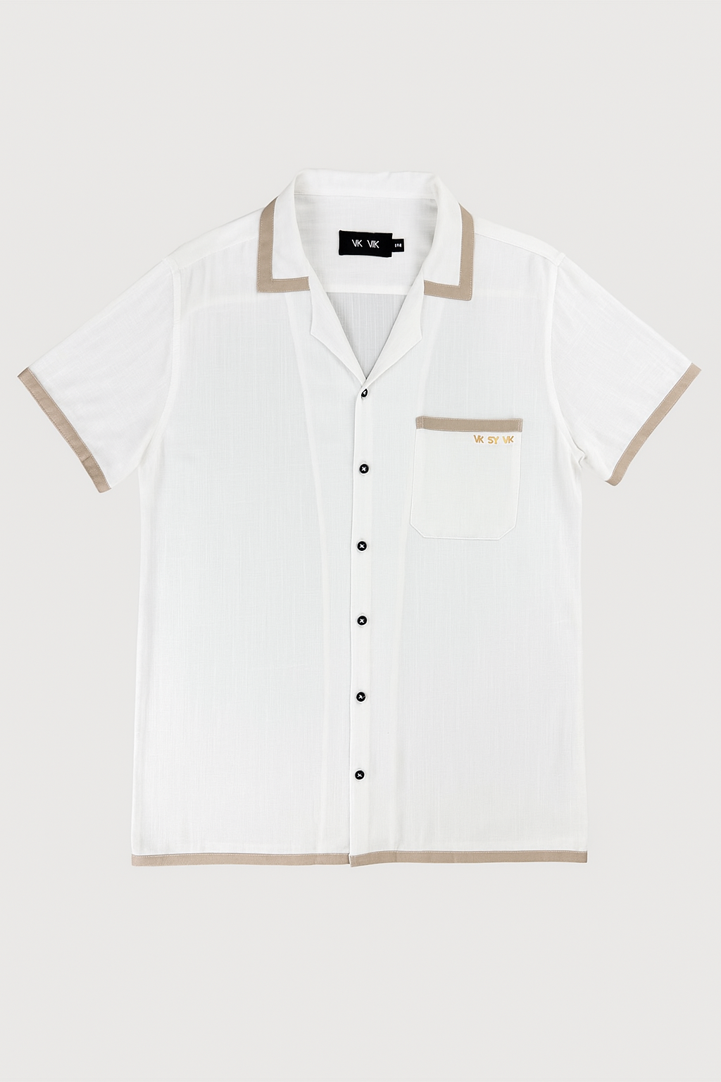 Camisa Manga Curta VK by VK Gola Cubana