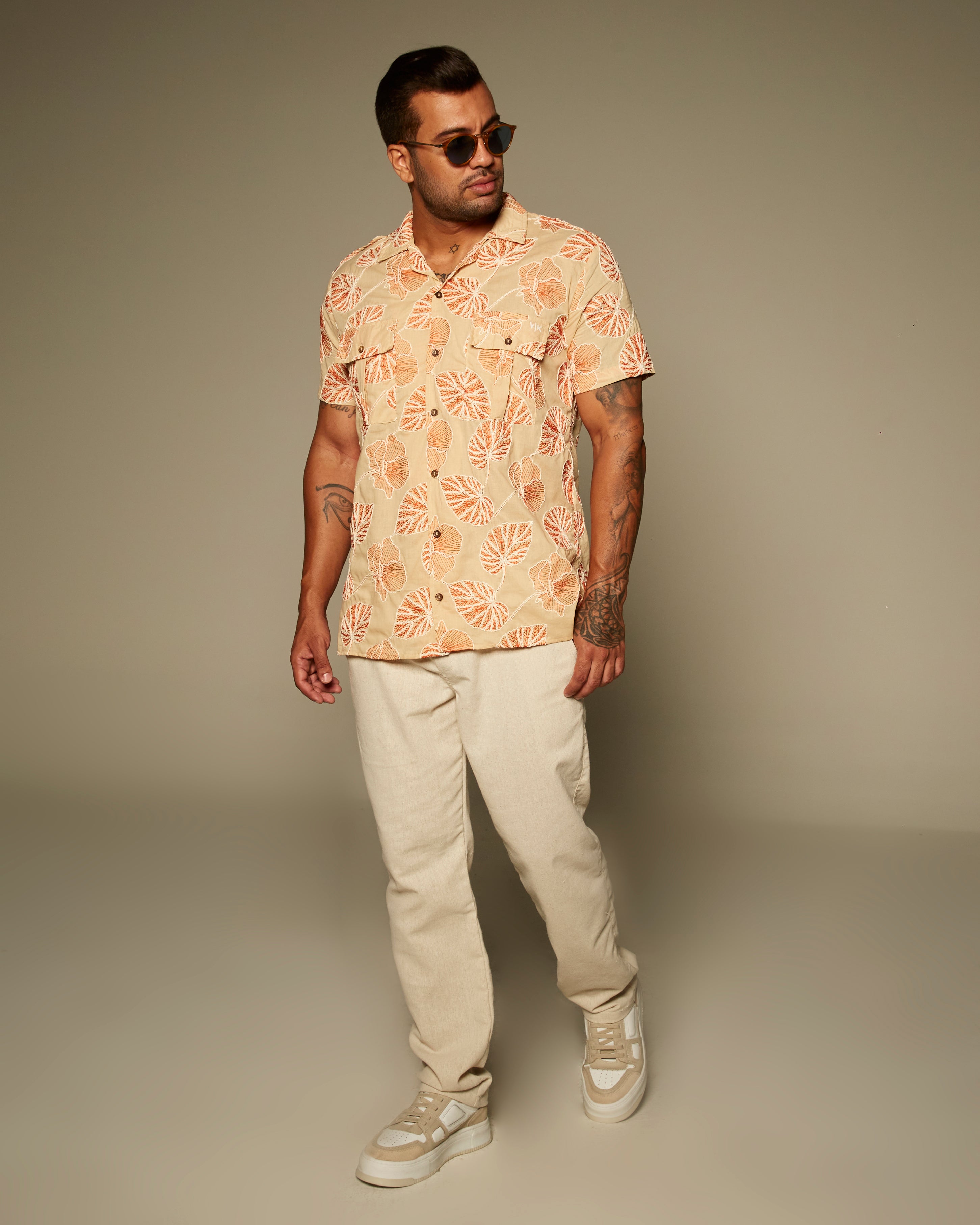 Pantalones de lino Havana de VK by VK