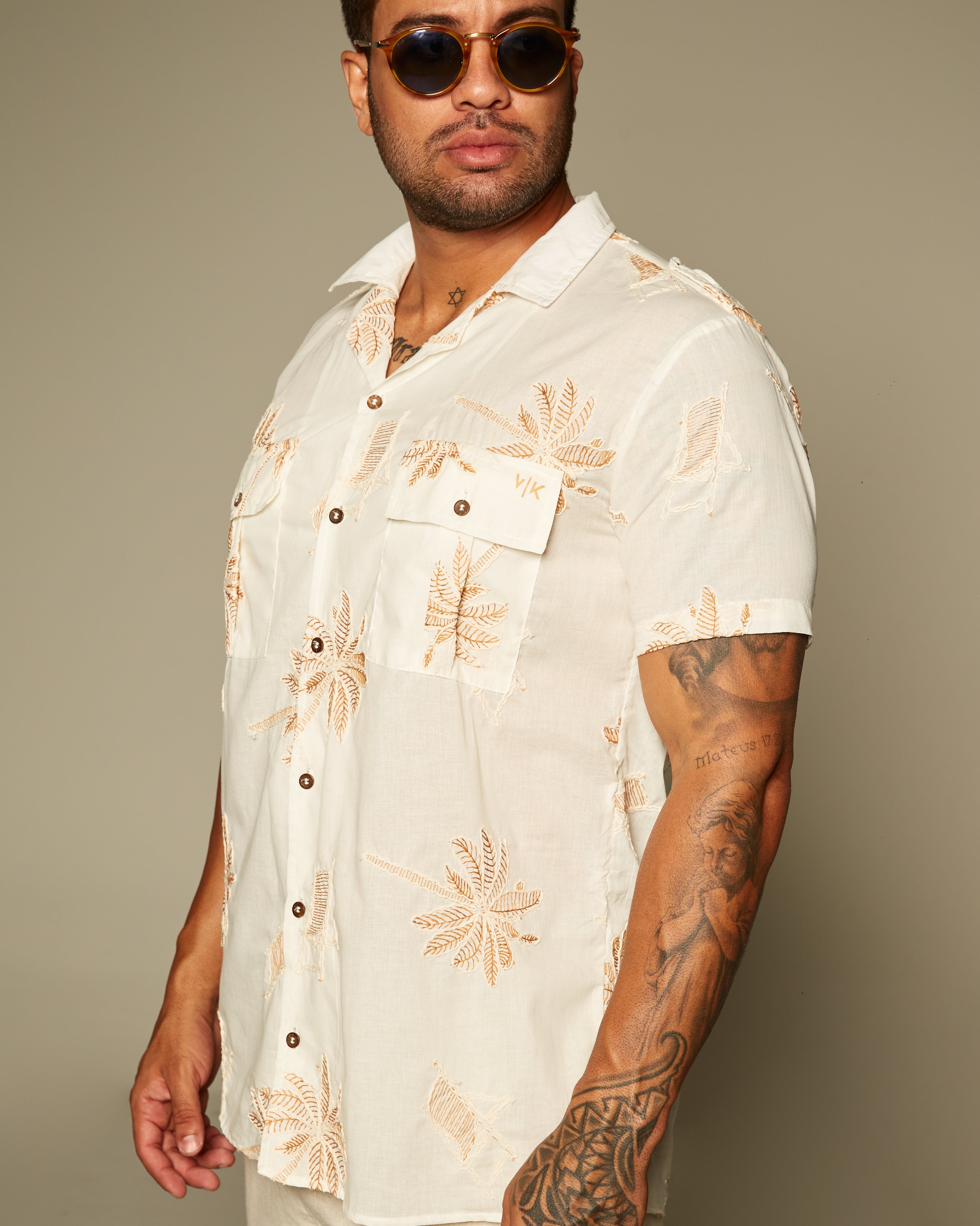 Camisa Manga Curta VK by VK Off Palms