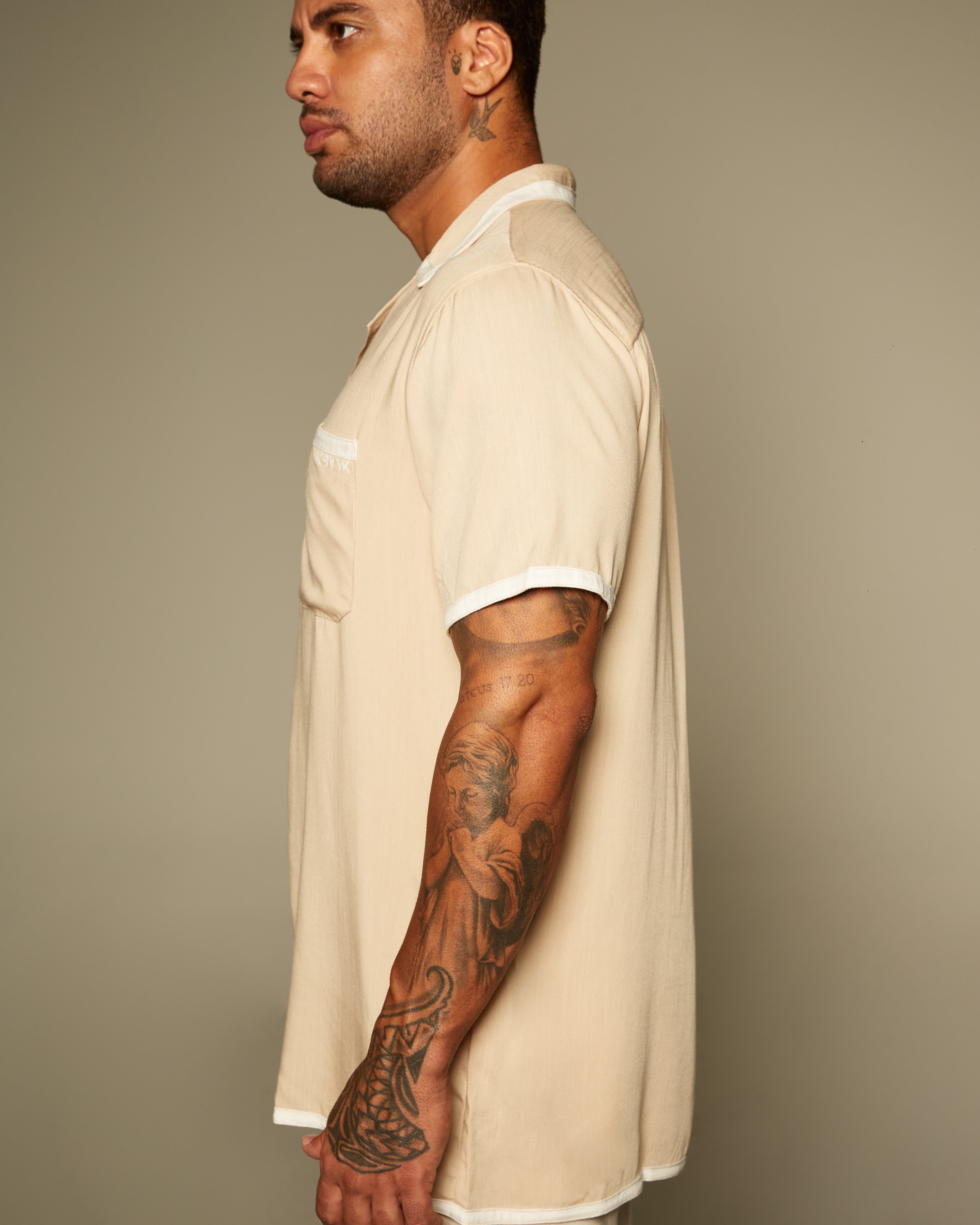 Camisa Manga Curta VK by VK Gola Cubana