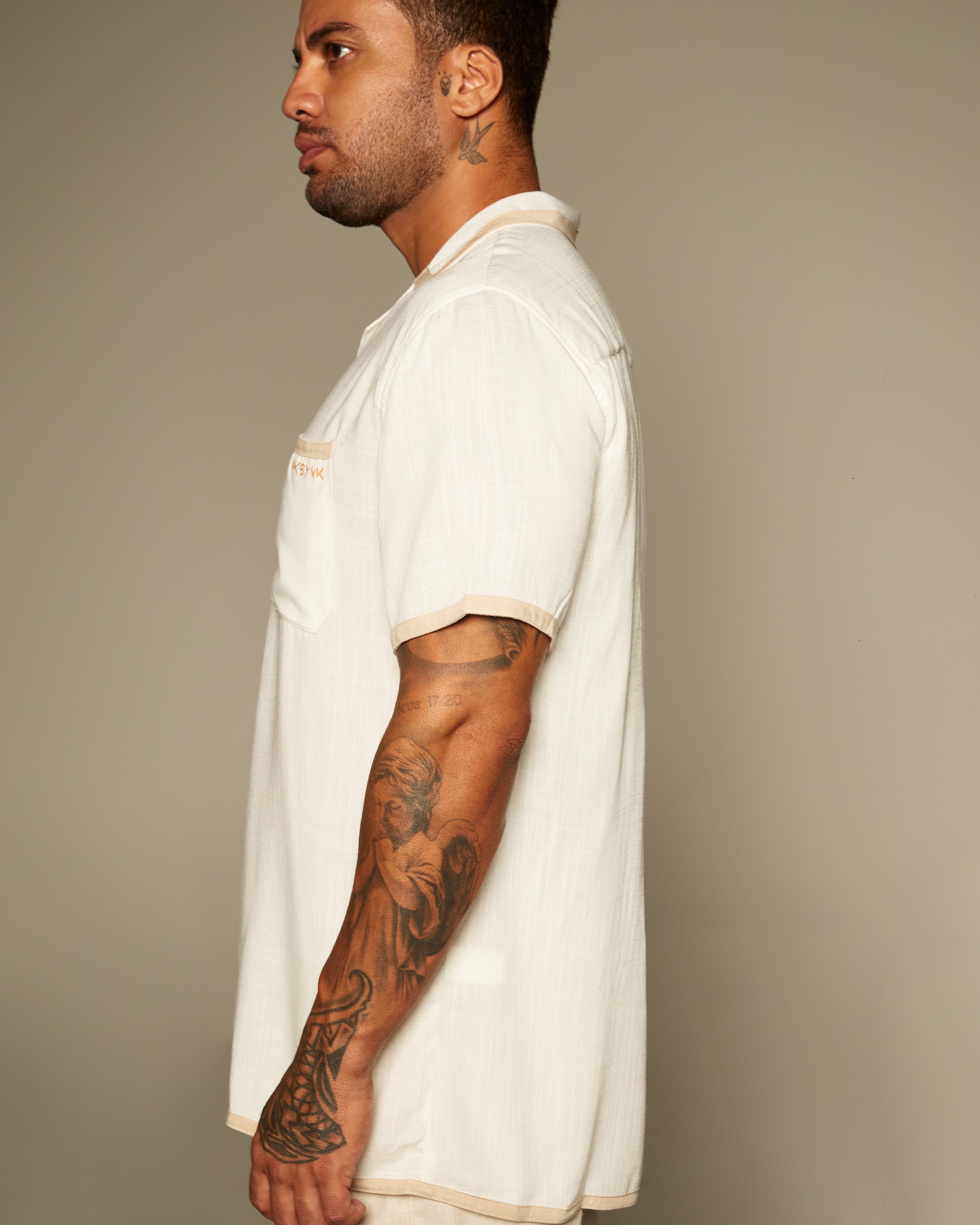 Camisa Manga Curta VK by VK Gola Cubana