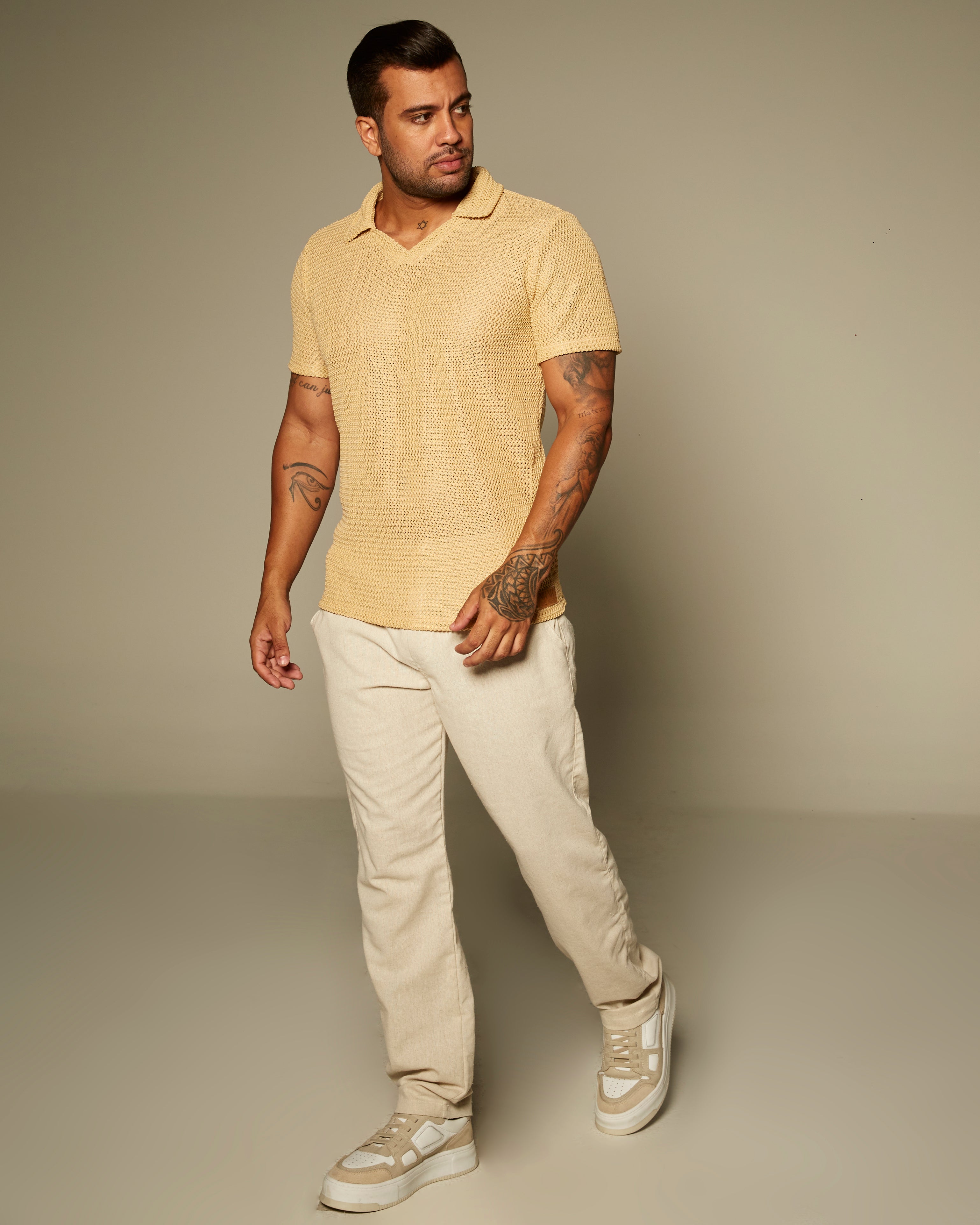 Pantalones de lino Havana de VK by VK