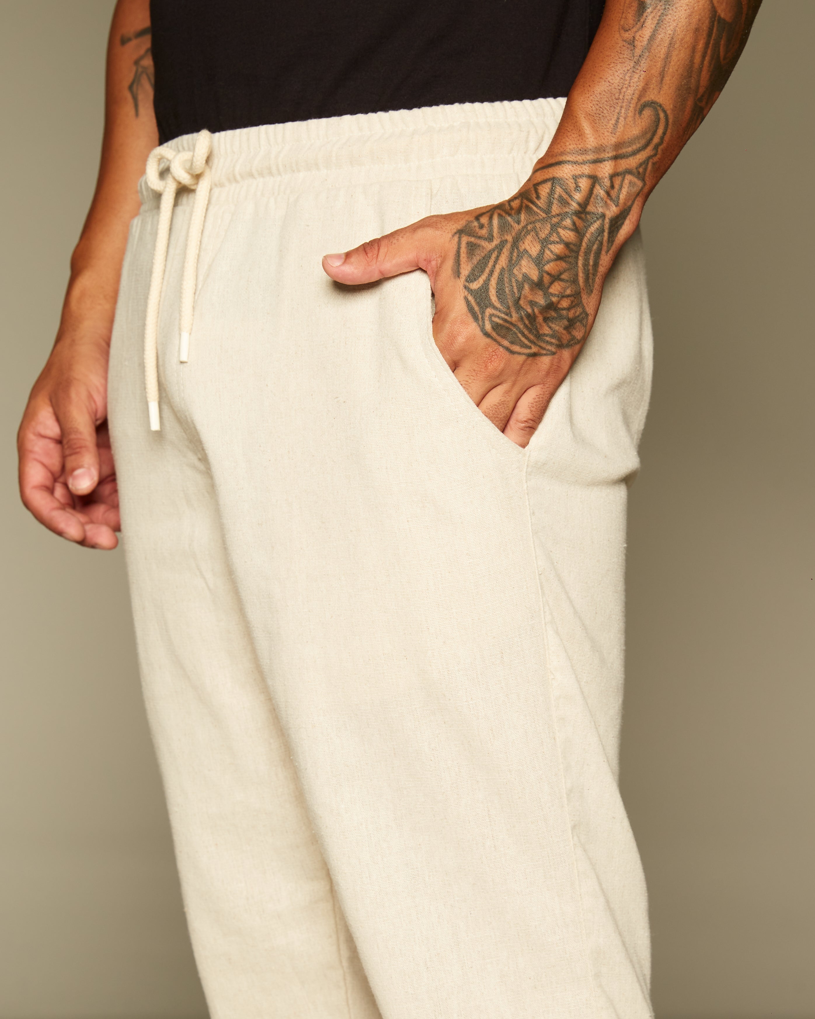 Pantalones de lino Havana de VK by VK