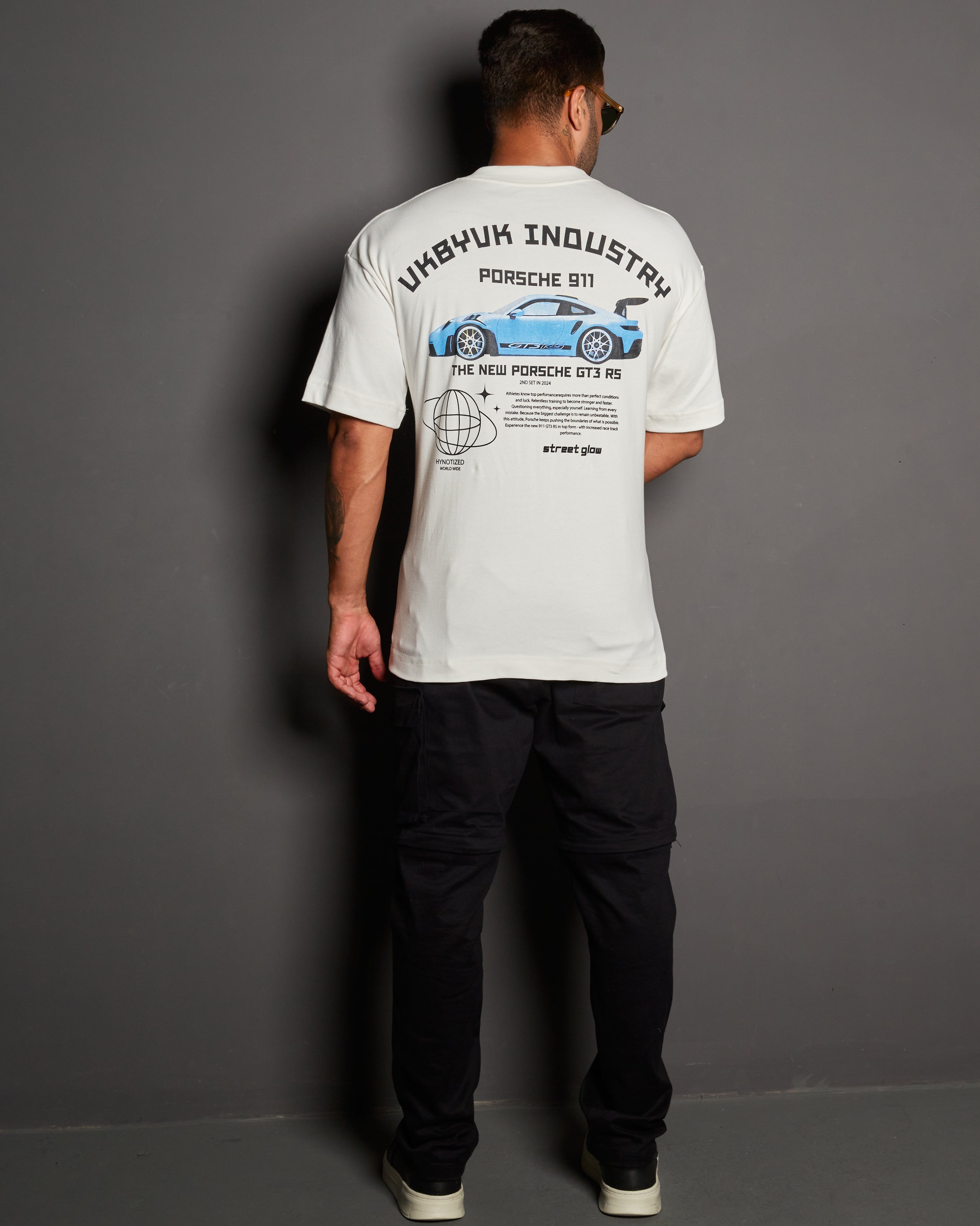 Camiseta Oversized VK by VK Porsche 911