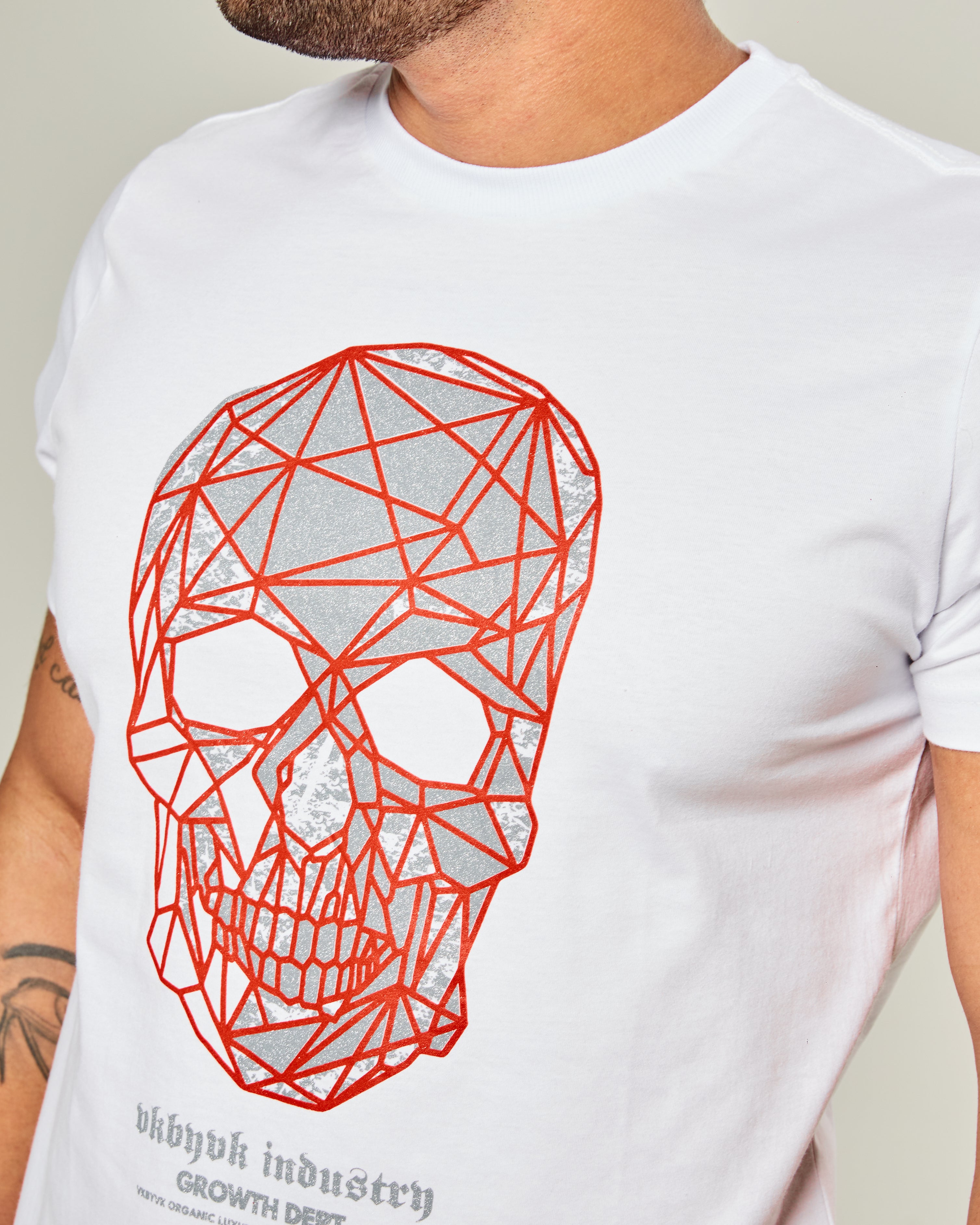 Camiseta VK by VK Skull Metallic Luxury