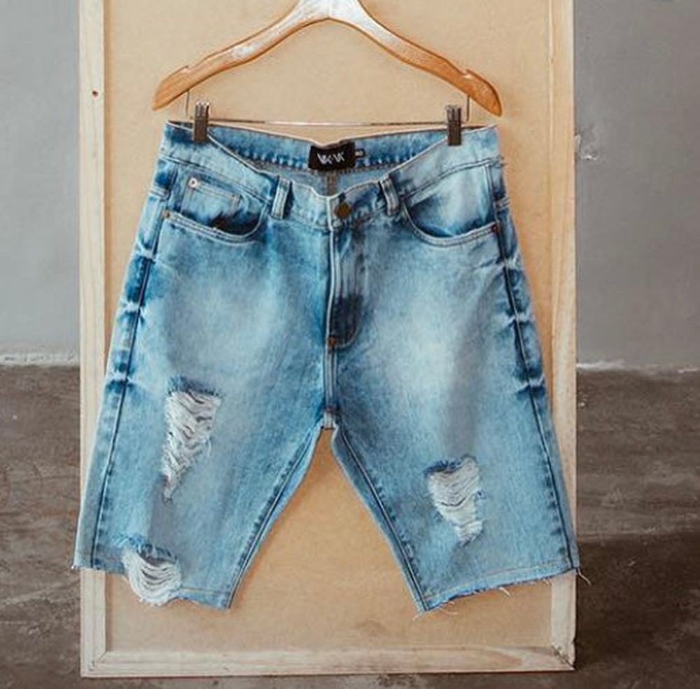 Bermuda Jeans Claro