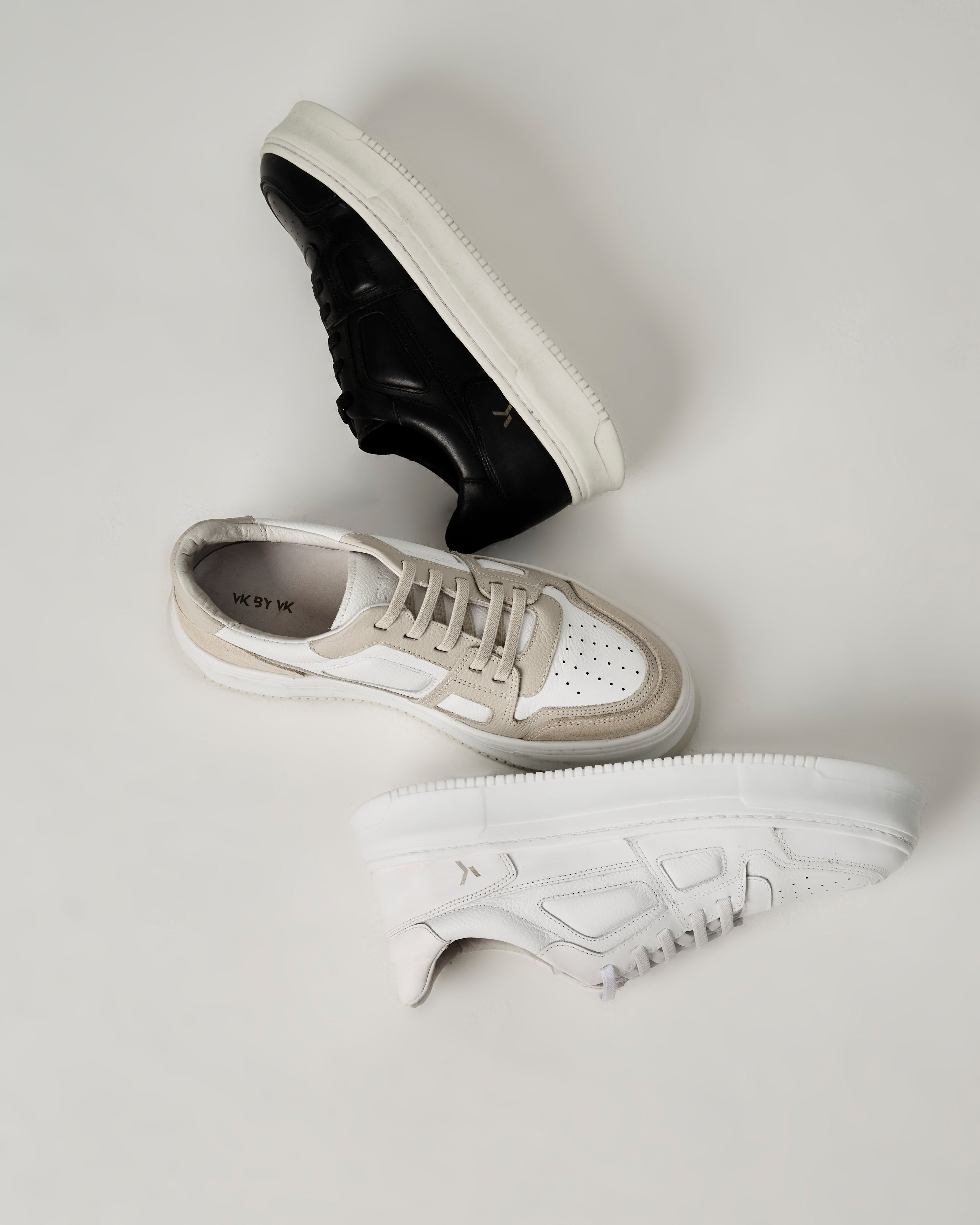 Tênis Sneaker VK by VK Drift – Couro Legítimo, Palmilha Anatômica